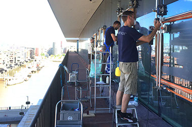 vetrox, glaskratzer entfernen, glasreparatur, verkratztes glas, glasschutz, esg, vsg, isolierglas, glasoberfläche, float, brandschutzglas